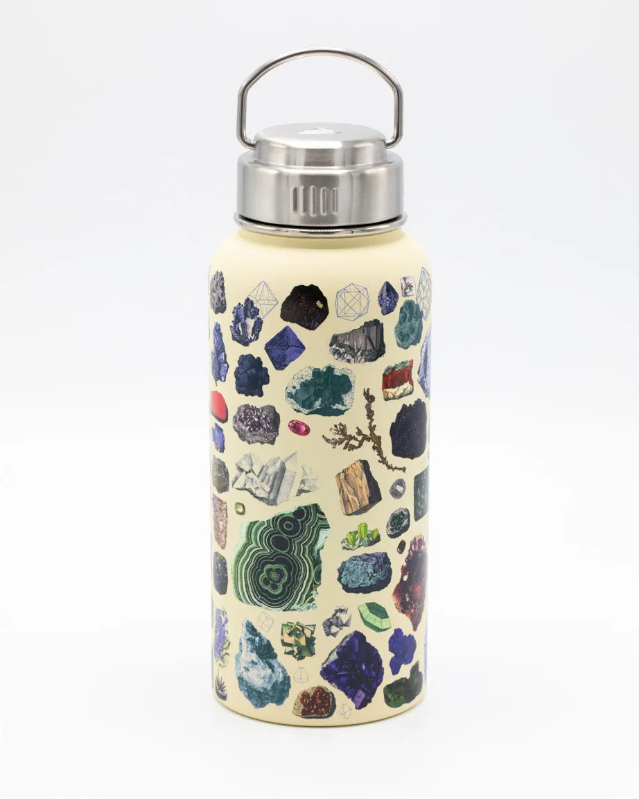 Gems & Minerals 32 oz Steel Bottle