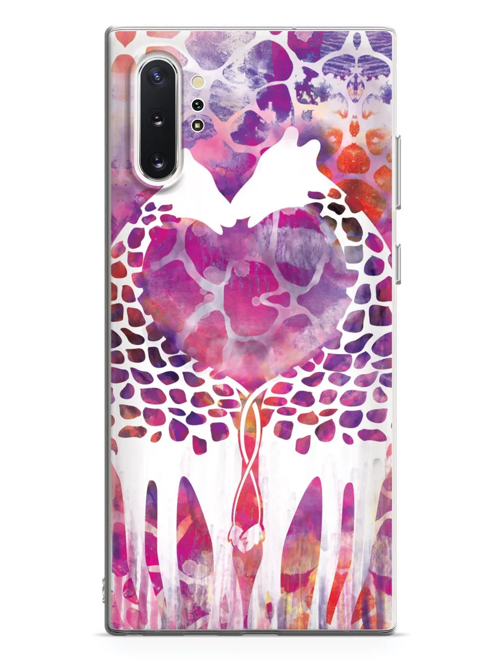 Giraffe Love Watercolor Style Case