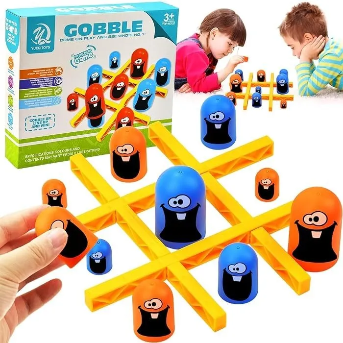 Gobble Family Tic Tac Toe Battle Fun Game - 726
