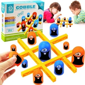 Gobble Family Tic Tac Toe Battle Fun Game - 726