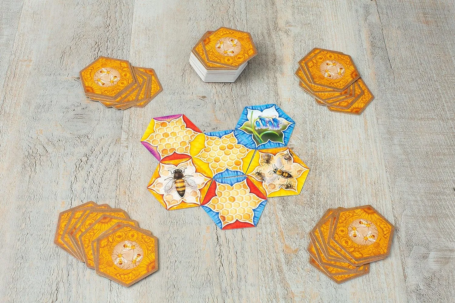 Grandpa Beck's Games The Bears and The Bees | Strategic Tile Laying Card Game for Kids, Teens, & Adults, 2-5 Players 7 