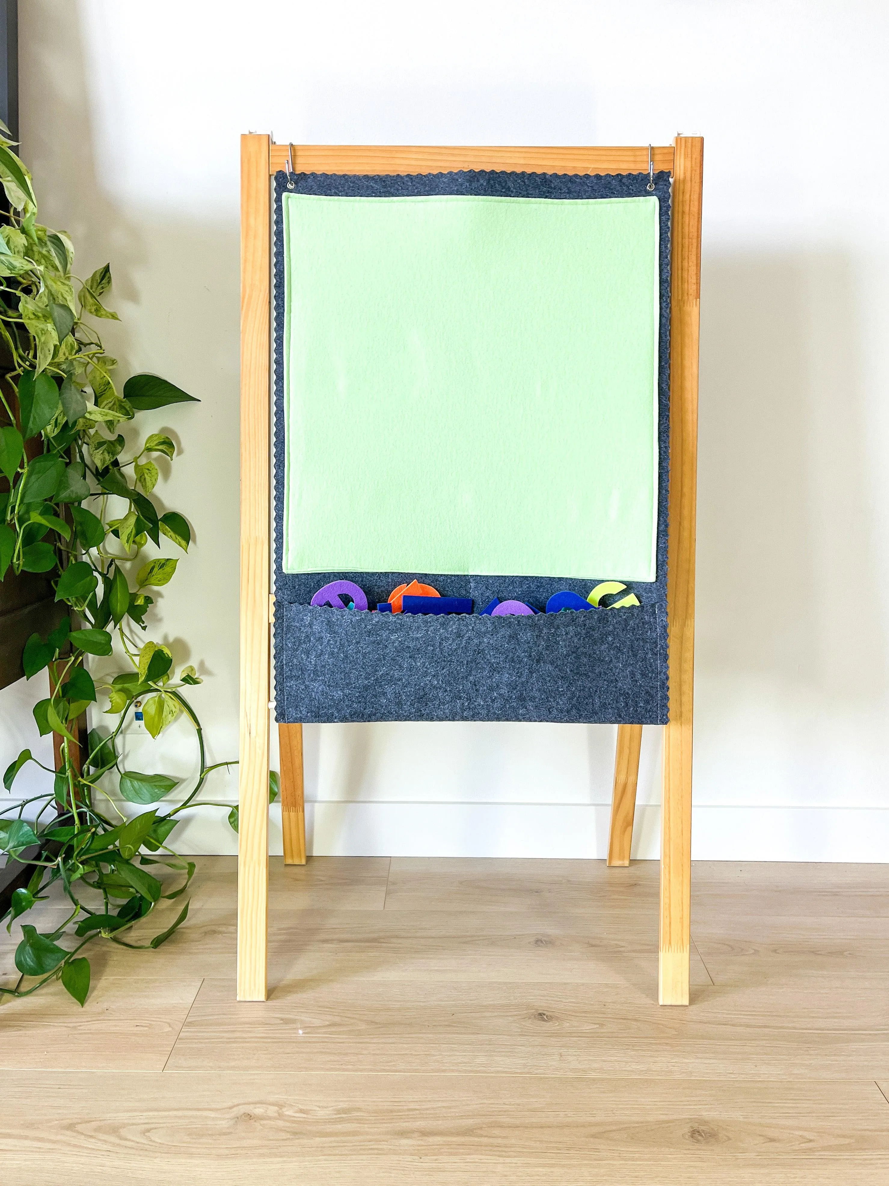 Green Flannel Board - Felt Board