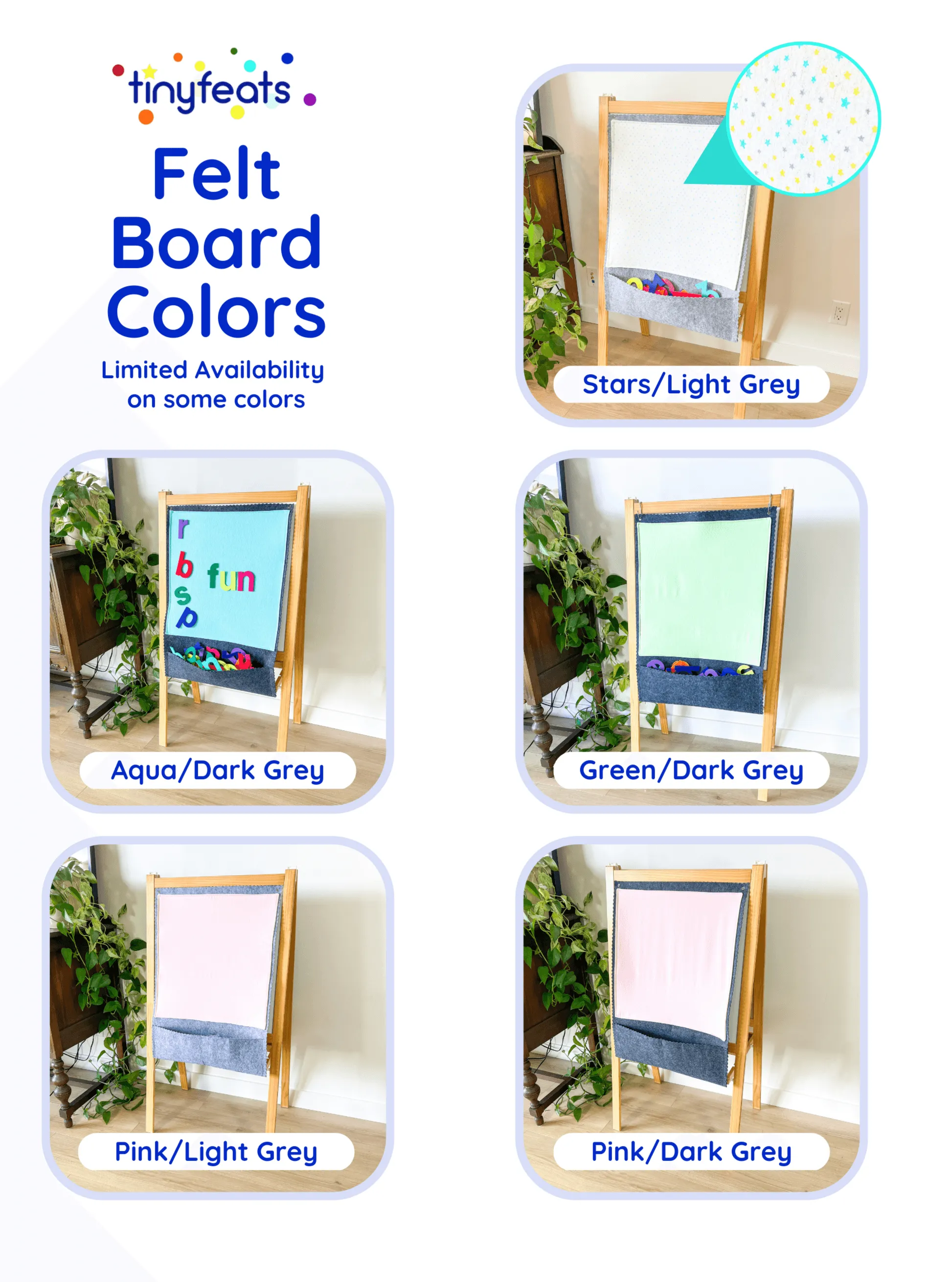 Green Flannel Board - Felt Board