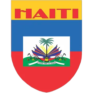 Haiti Flag Shield Style