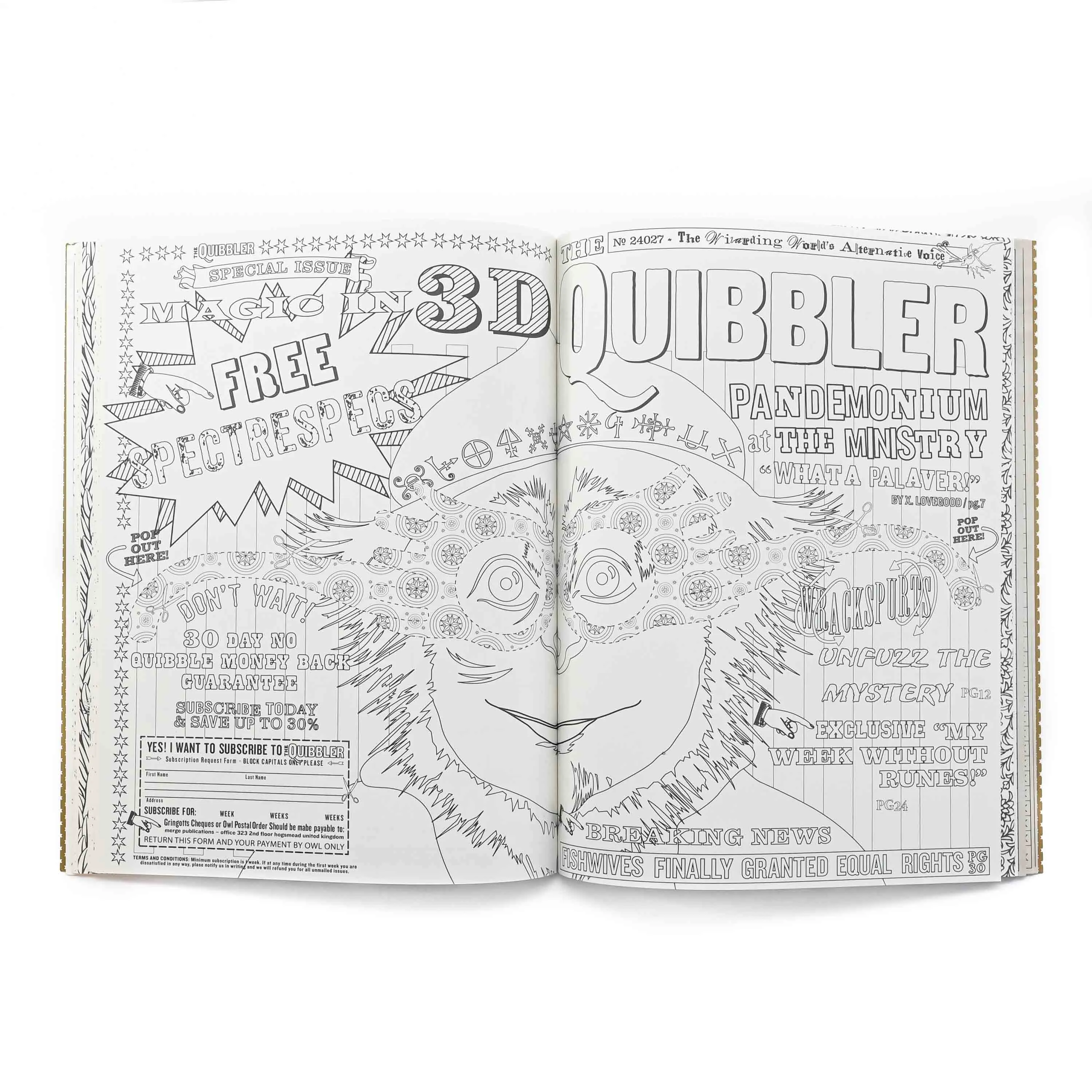Harry Potter Coloring Book