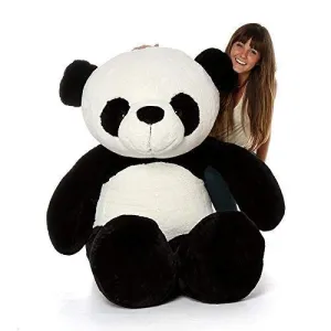 HUG 'n' FEEL SOFT TOYS Long Soft Lovable Huggable Cute Giant Life Size Teddy Bear Child Safe Best for Birthday Gift Valentine Gift for Girlfriend 3 FEET Panda Plush & Stuffed Toys