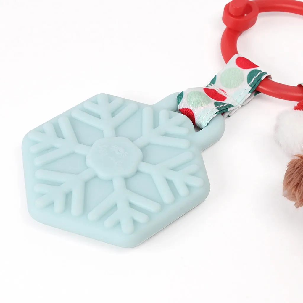Itzy Ritzy Holiday Bear Itzy Pal™ Plush   Teether
