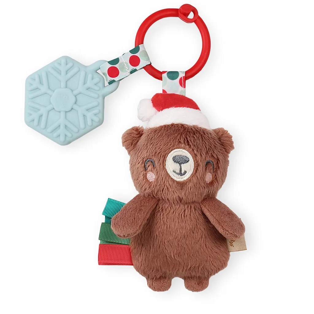 Itzy Ritzy Holiday Bear Itzy Pal™ Plush   Teether