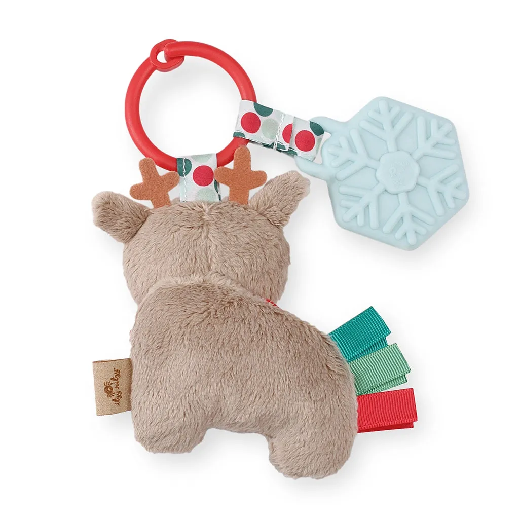 Itzy Ritzy Holiday Reindeer Itzy Pal™ Plush   Teether