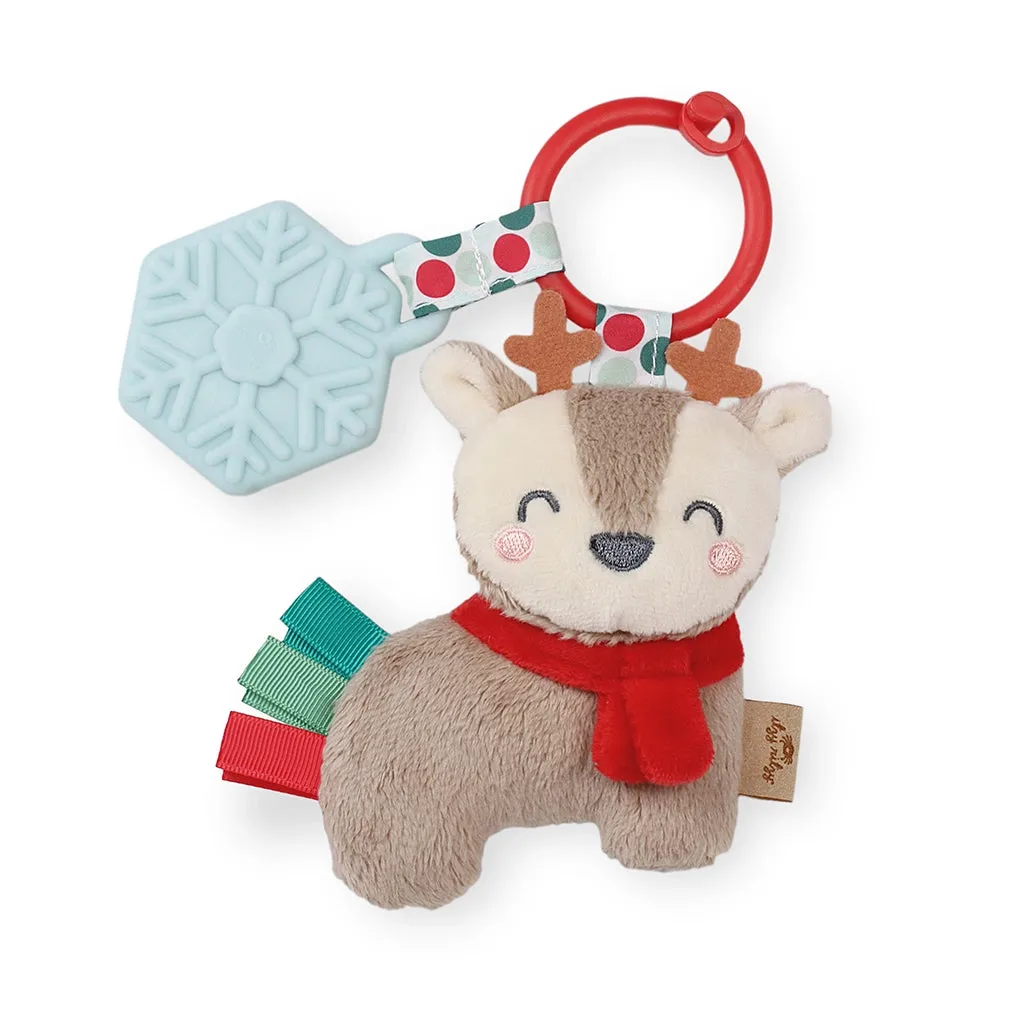 Itzy Ritzy Holiday Reindeer Itzy Pal™ Plush   Teether