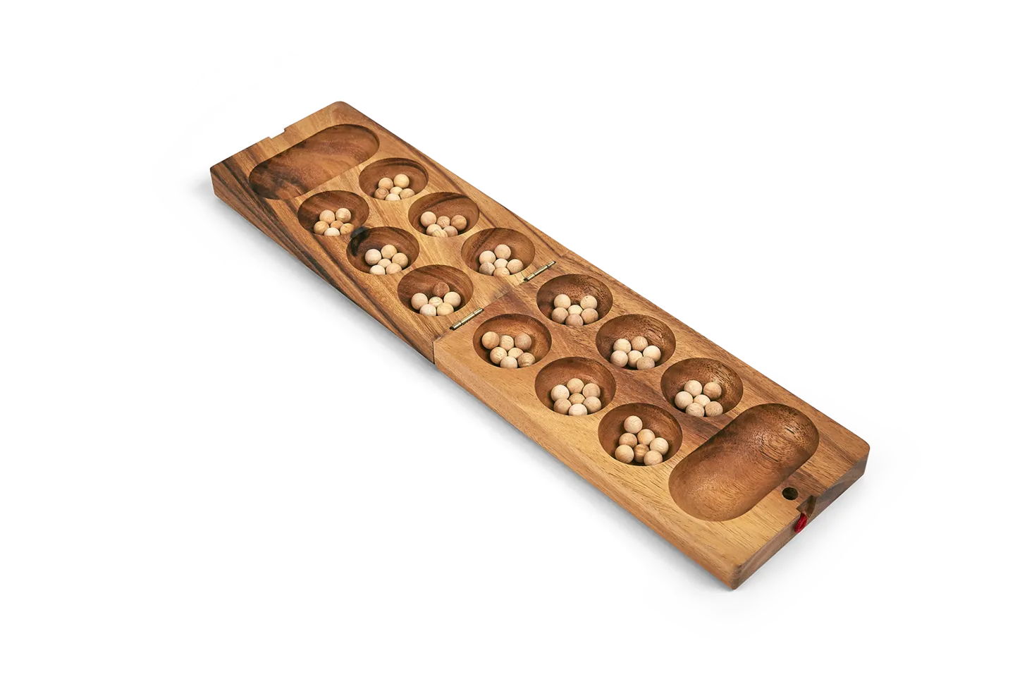 Kalaha (Mancala) Folding Wooden Game