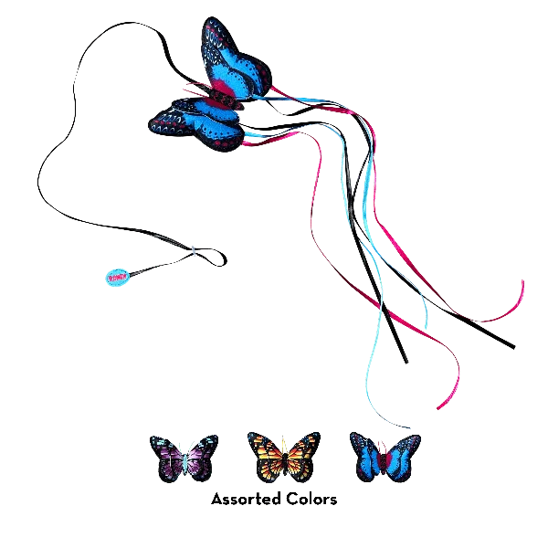 KONG Teaser Butterfly Cat Toy