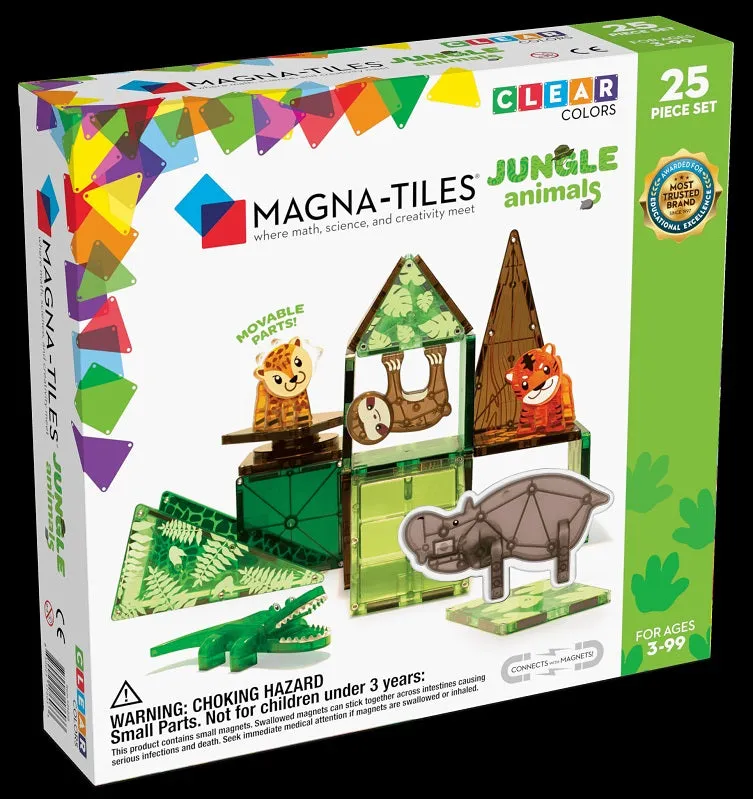Magna-Tiles Jungle Animals 25pc Set