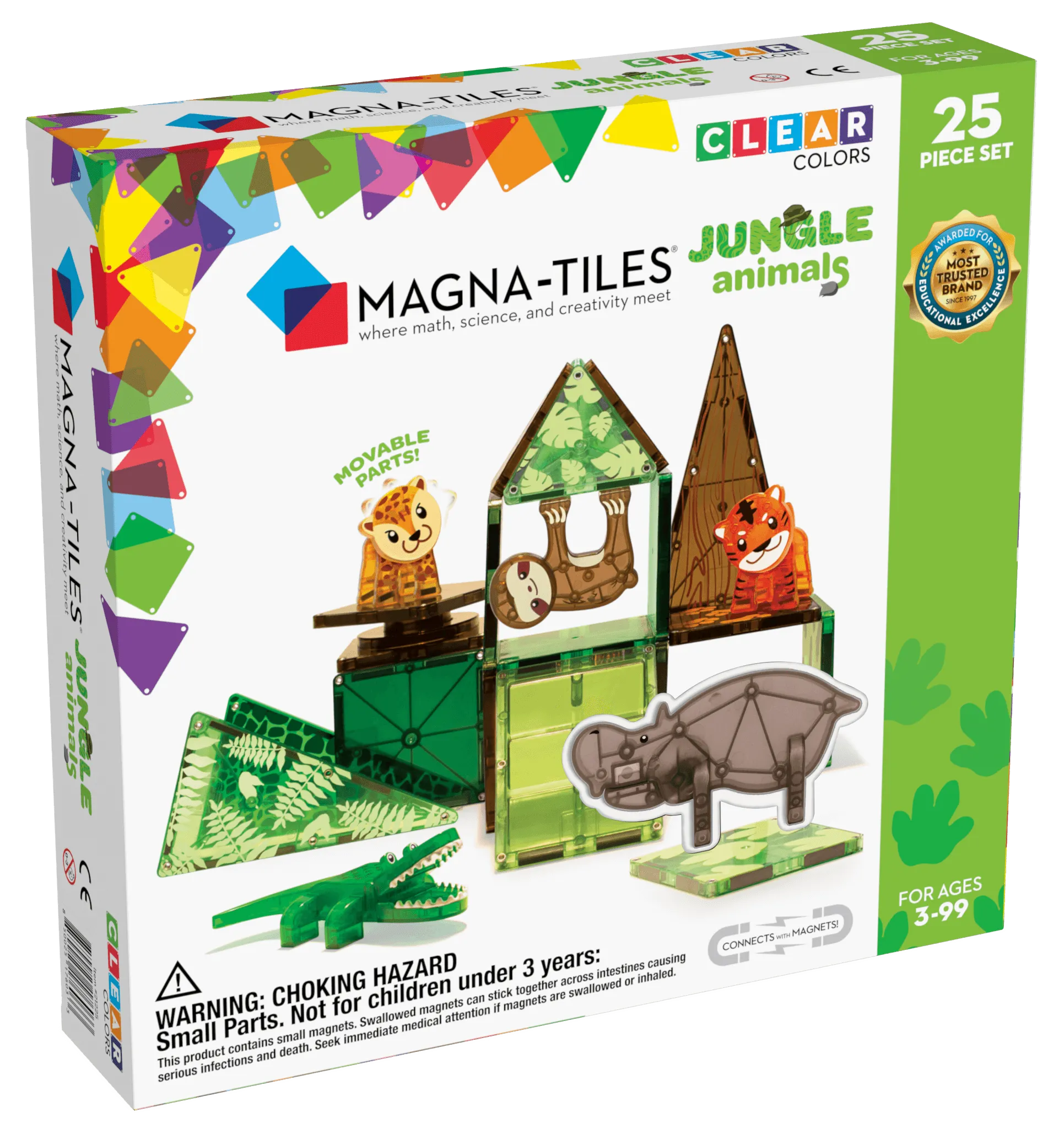 Magna-Tiles Jungle Animals