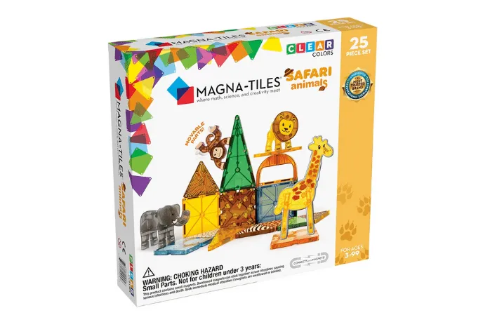 Magna-Tiles® Safari Animals 25-Piece Set