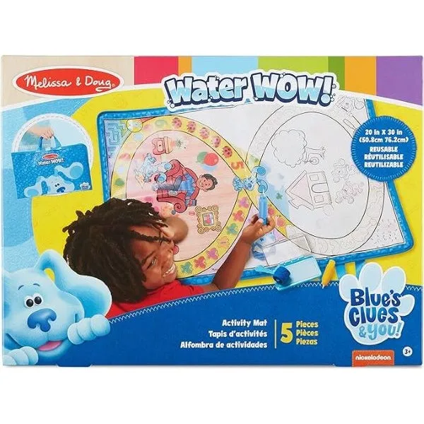 Melissa & Doug Blue's Clues & You! Water WOW! Activity Mat