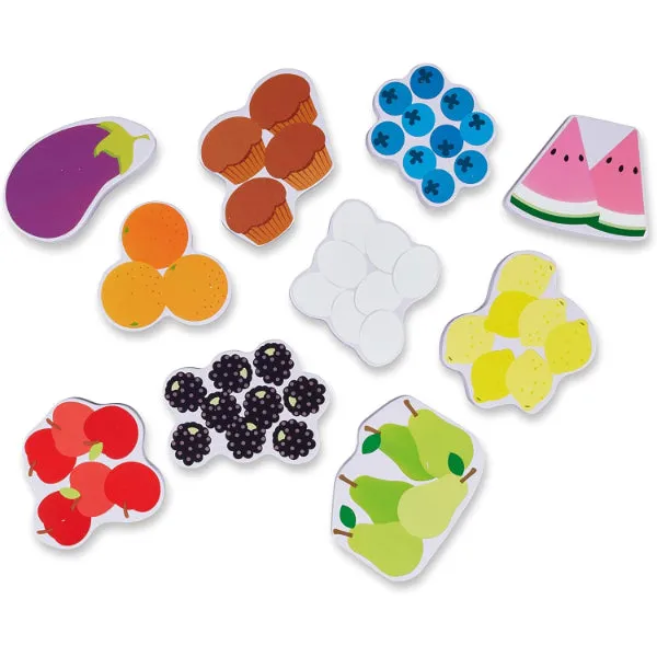 Melissa & Doug Blue's Clues & You! Wooden Chunky Puzzle - Fridge Food