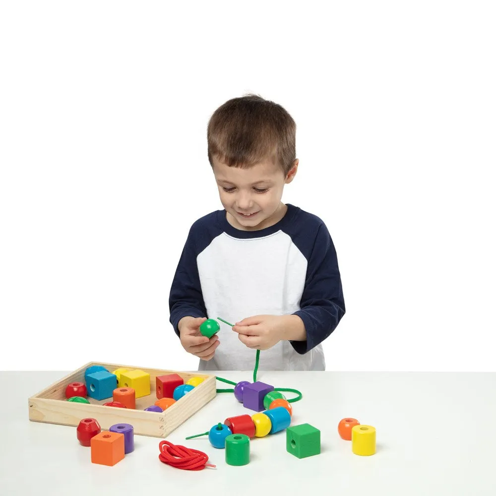 Melissa and Doug Primary Lacing Beads