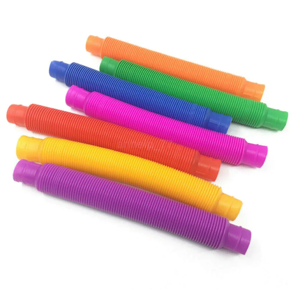 Mini Pop Tubes 6 Pack Sensory Fidget Toy