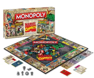 Monopoly Marvel Comics Books Edition