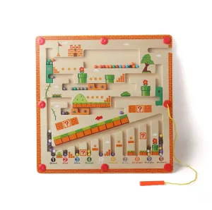 Montessori Magnetic Colorful Count & Sort Maze