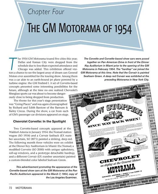 Motorama: GM's Legendary Show & Concept Cars (Cartech)