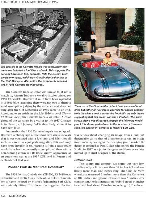 Motorama: GM's Legendary Show & Concept Cars (Cartech)