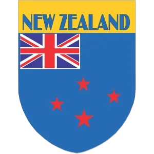 New Zealand Flag Shield Style