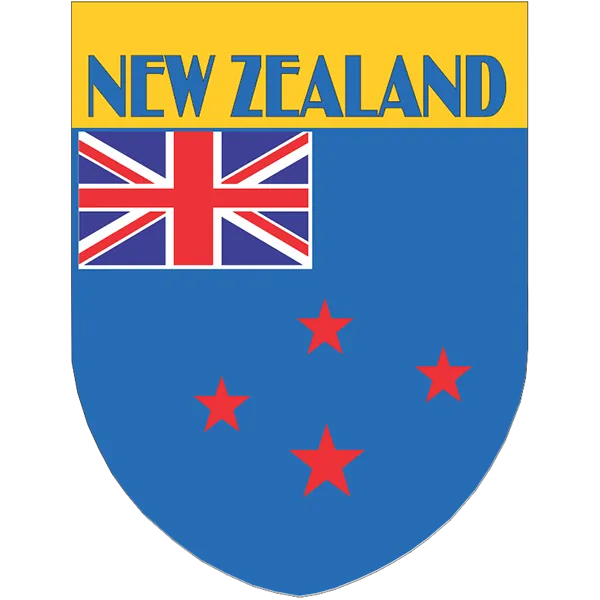 New Zealand Flag Shield Style