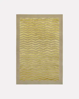 Penta Chevron Lemon Topaz Rug