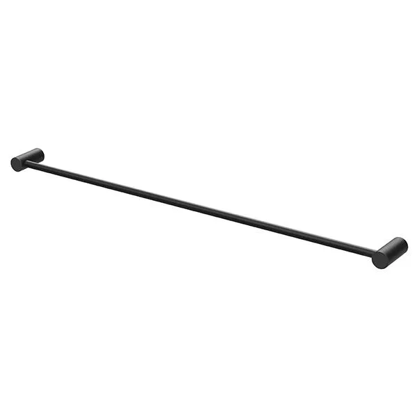 Phoenix Vivid Slimline Single Towel Rail - Matte Black