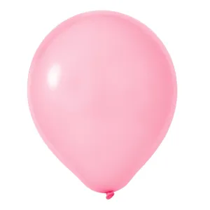 Pink 18" Large Round Latex Balloons | 10 pcs