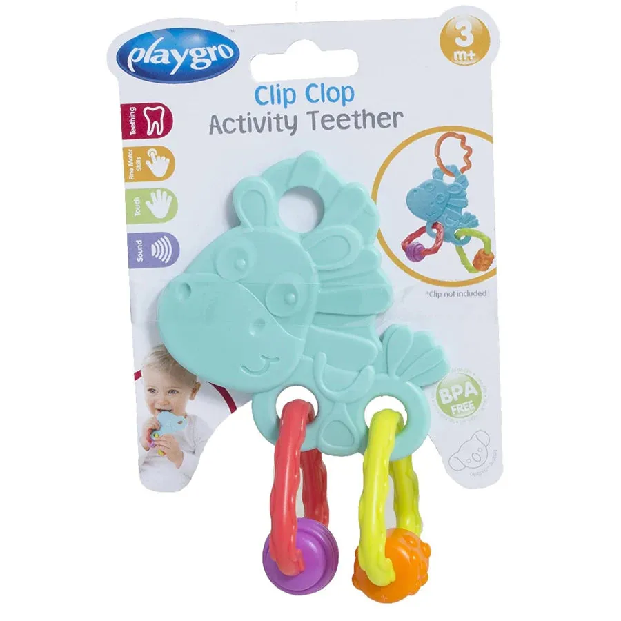 Playgro Clip Clop Activity Teether