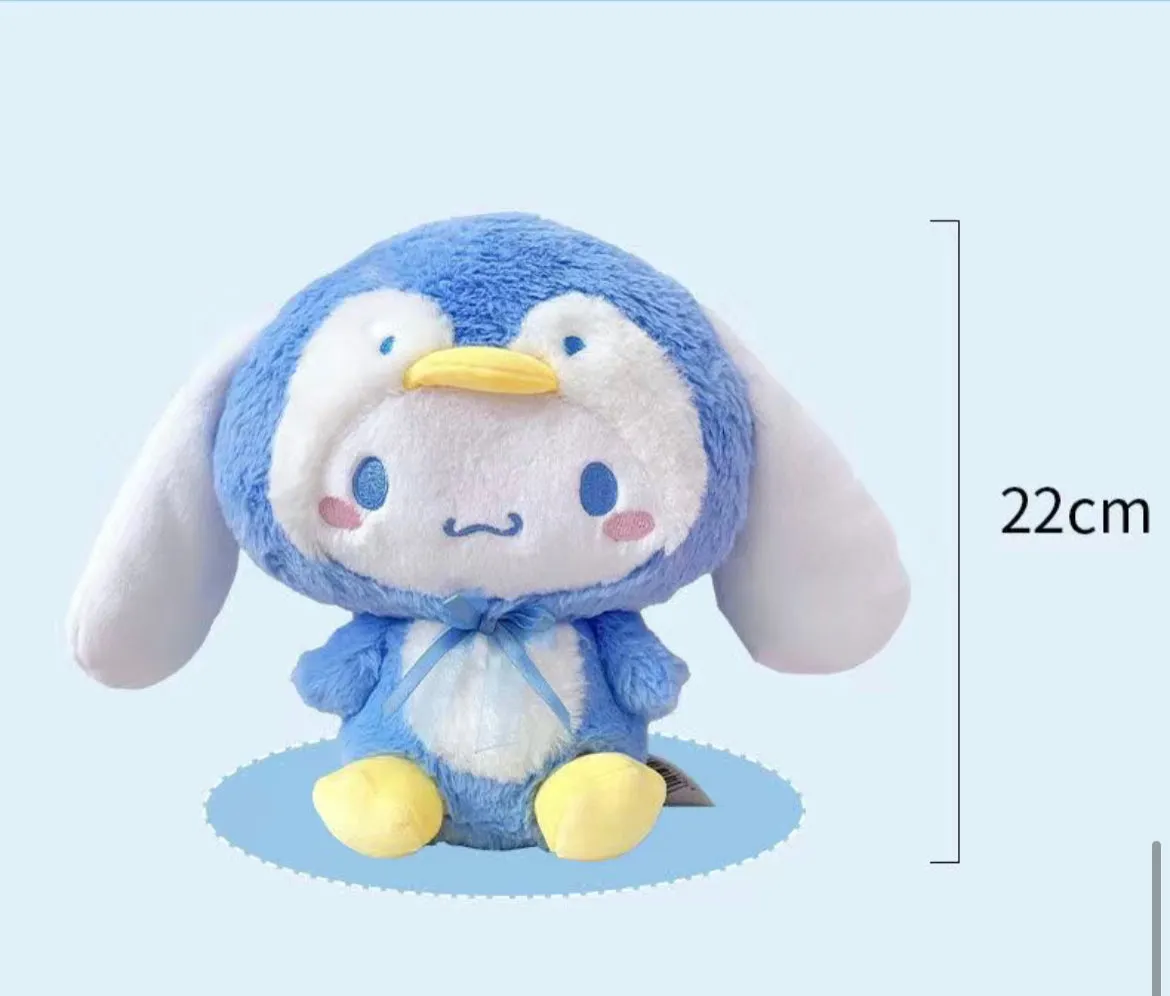 Pocha and Cinna Penguin Plush Doll SK572