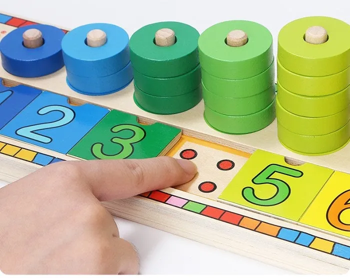 Rainbow Donuts Count & Match Numbers