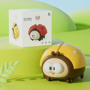 Rechargeable Mini Ball Blowing Ladybug Toy