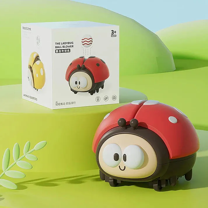 Rechargeable Mini Ball Blowing Ladybug Toy