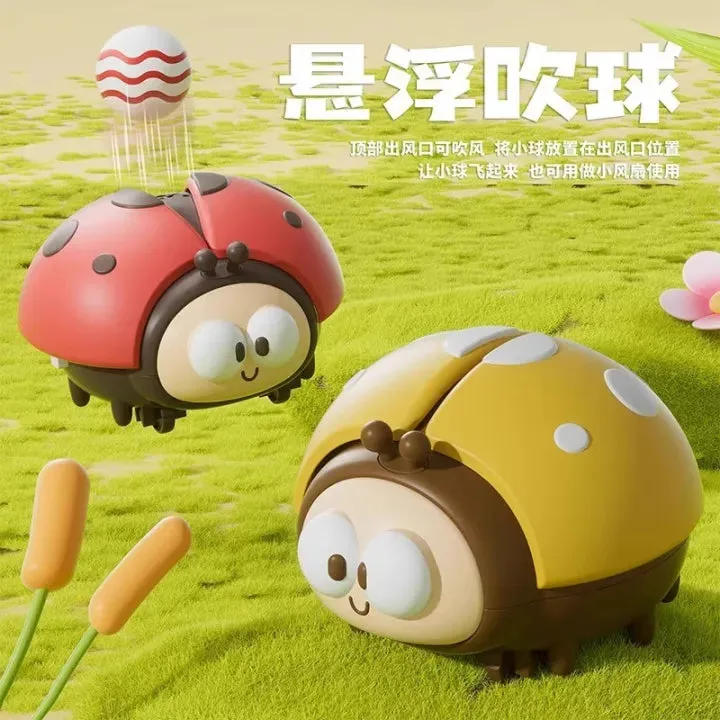 Rechargeable Mini Ball Blowing Ladybug Toy