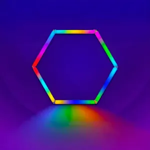 RGBW Honeycomb Modular Suspended Light Wall Lights