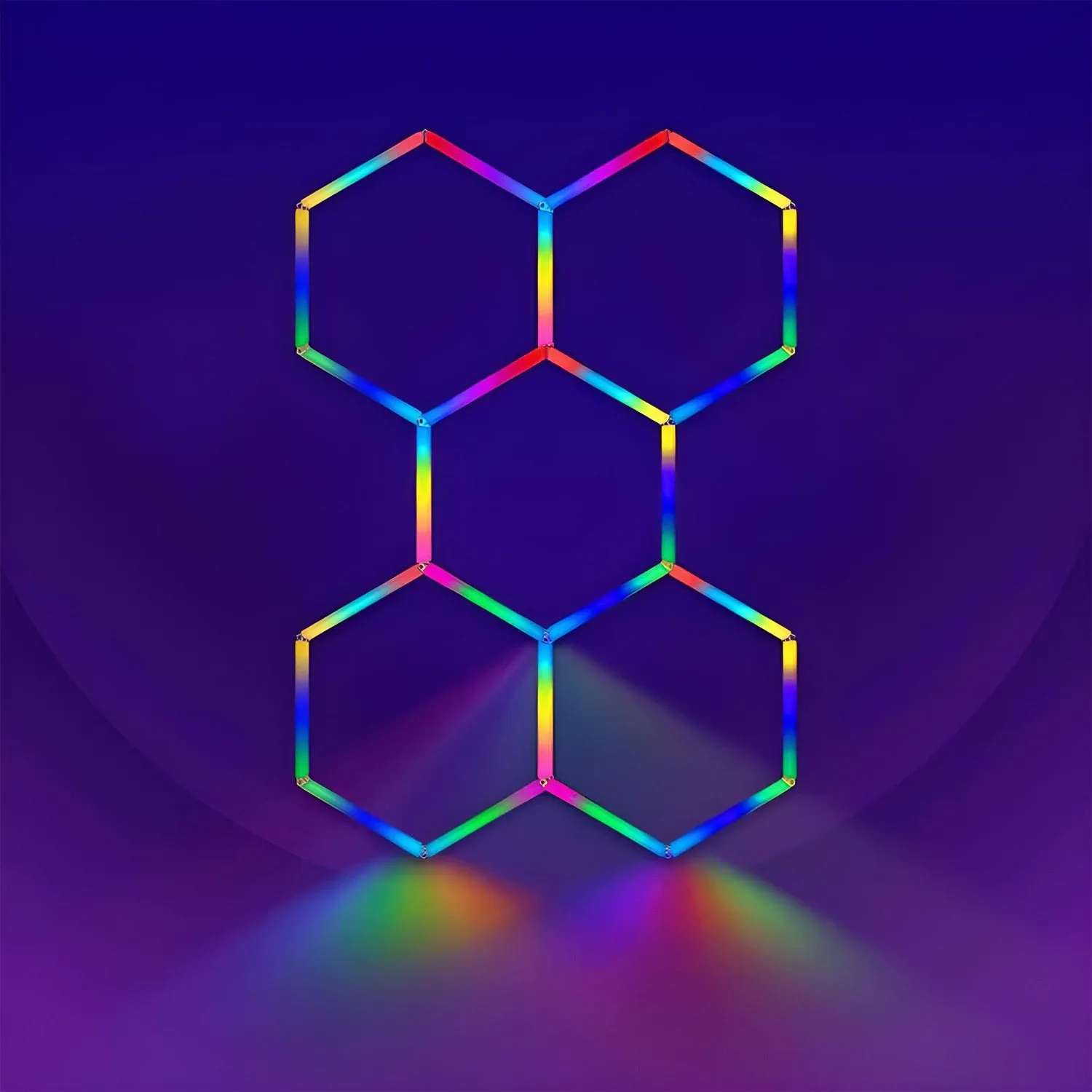 RGBW Honeycomb Modular Suspended Light Wall Lights