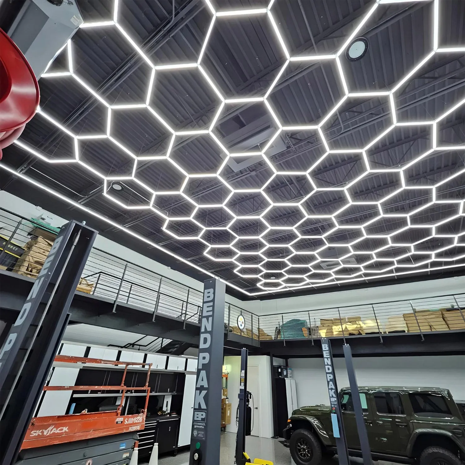 RGBW Honeycomb Modular Suspended Light Wall Lights