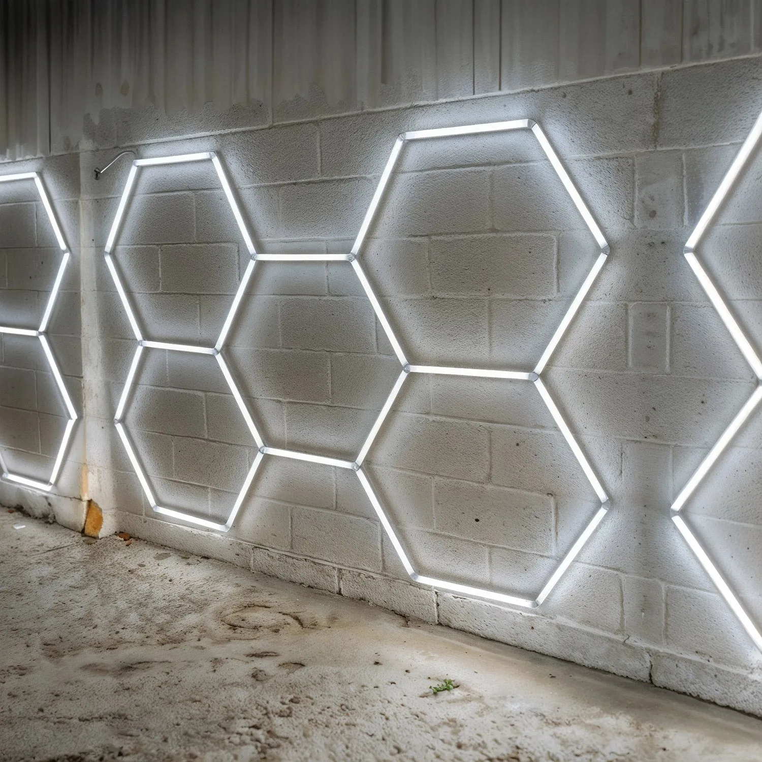 RGBW Honeycomb Modular Suspended Light Wall Lights
