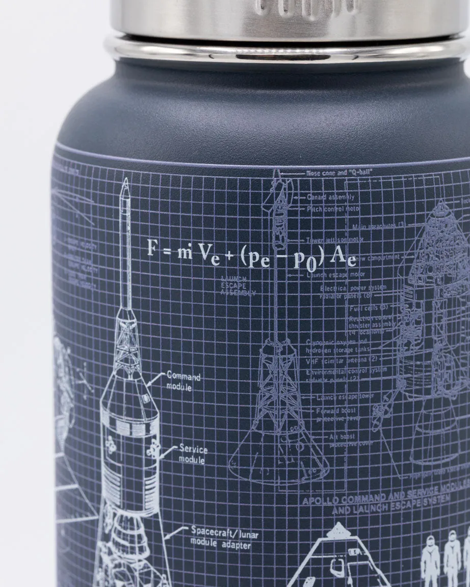 Rocket Science 32 oz Steel Bottle