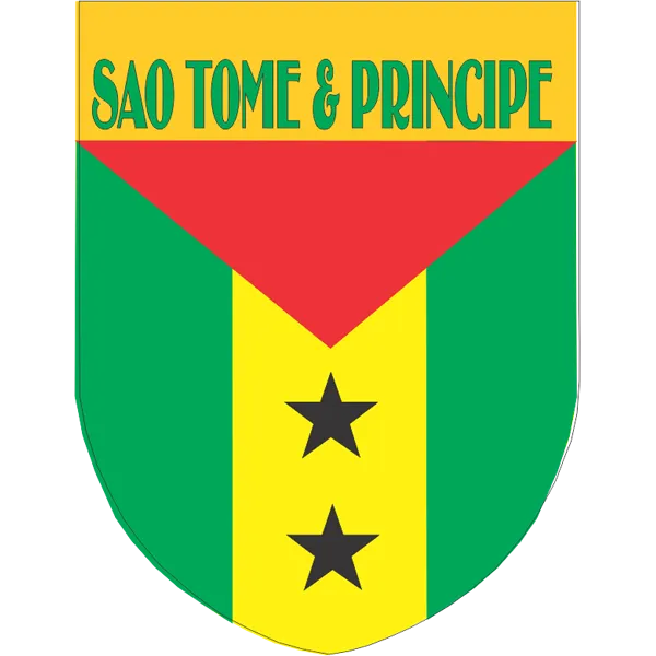 Sao Tome_Principe Flag Shield Style