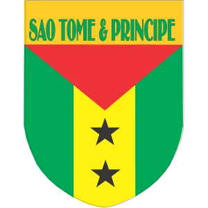 Sao Tome_Principe Flag Shield Style