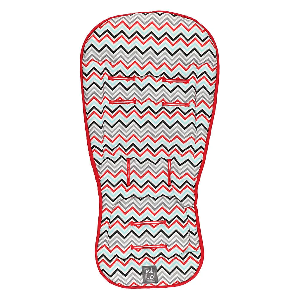 Short Stroller Mat Zig Zag Fun Day