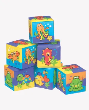 Soft Blocks Playgro bath toy
