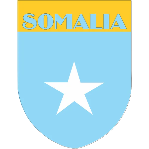 Somalia Flag Shield Style