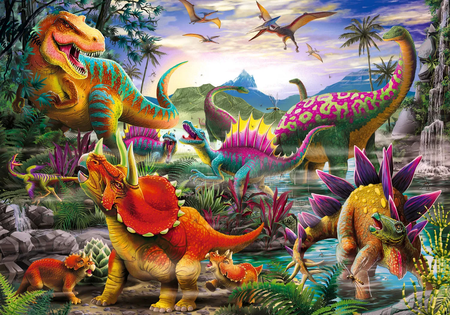 T-Rex Terror 35 pc Puzzle