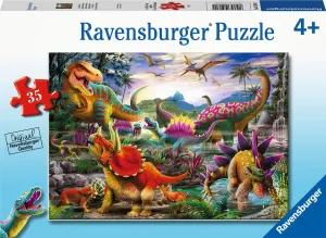 T-Rex Terror 35 pc Puzzle